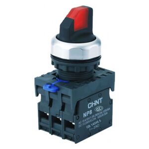 Переключатель подсвет. NP8-20XD/223, 2 полож. самовозв., красн., AC/DC 24В(LED),2НО, IP65 (R)