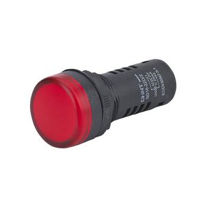 Индикатор световой ND16-22D/4 красный, встр. конденсатор, IP40 АС110В (R)