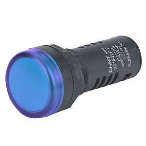 Индикатор световой ND16-16D/4 синий AC380В (R)
