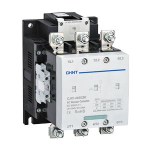 Контактор вакуумный CJX1-265/22K 265А(АС3) 2НО+2НЗ AC/DC 110В 50/60Гц