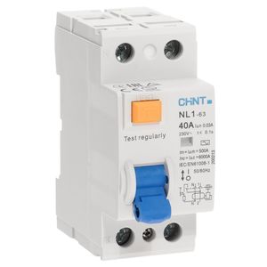 ВДТ (УЗО) NL1-63 2P 40А 30мА 6кА тип AC (DB) (R)