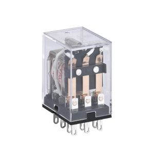 Промежуточное реле JZX-22F(D) 3 конт. с инд. LED 5А 110В AC (R)