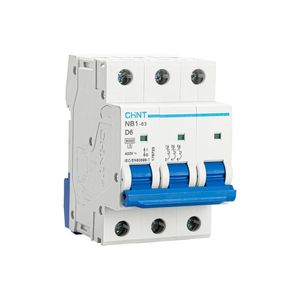 Авт. выкл. NB1-63 3P 6А 6кА х-ка D (DB) (R)