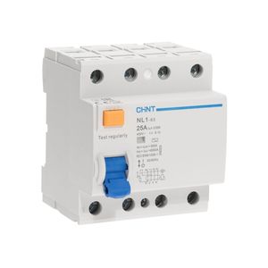 ВДТ (УЗО) NL1-63 4P 25А 30мА 6кА тип AC (DB) (R)