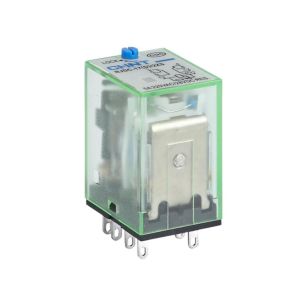 Промежуточное реле с кнопкой тестирования NJDC-17/3ZS 3 конт. 5А DC12В (R)