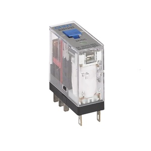 Миниатюрное реле NJX12/2Z(D)(BS) 8А DC24В с тест. и индик. 2ПК (R)