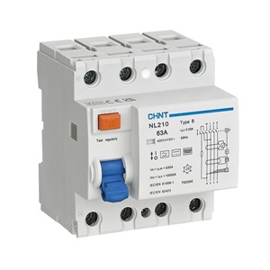 ВДТ (УЗО) NL210 4P 63А 30мА 10кА тип B (R)